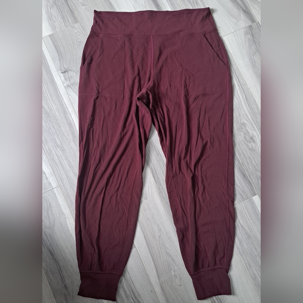 Lululemon Burgundy Align Jogger